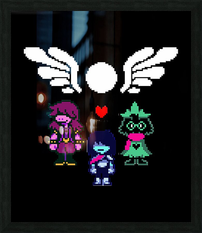 Undertale 48 Picture Frame print