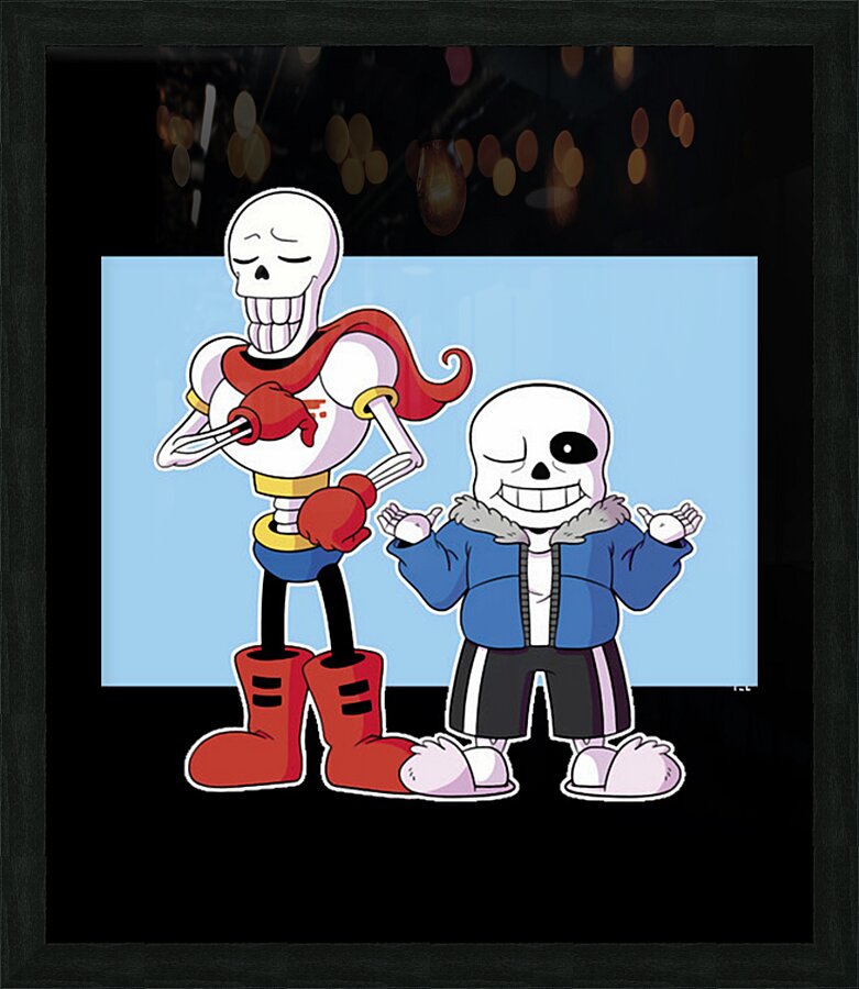 Undertale 52 Picture Frame print