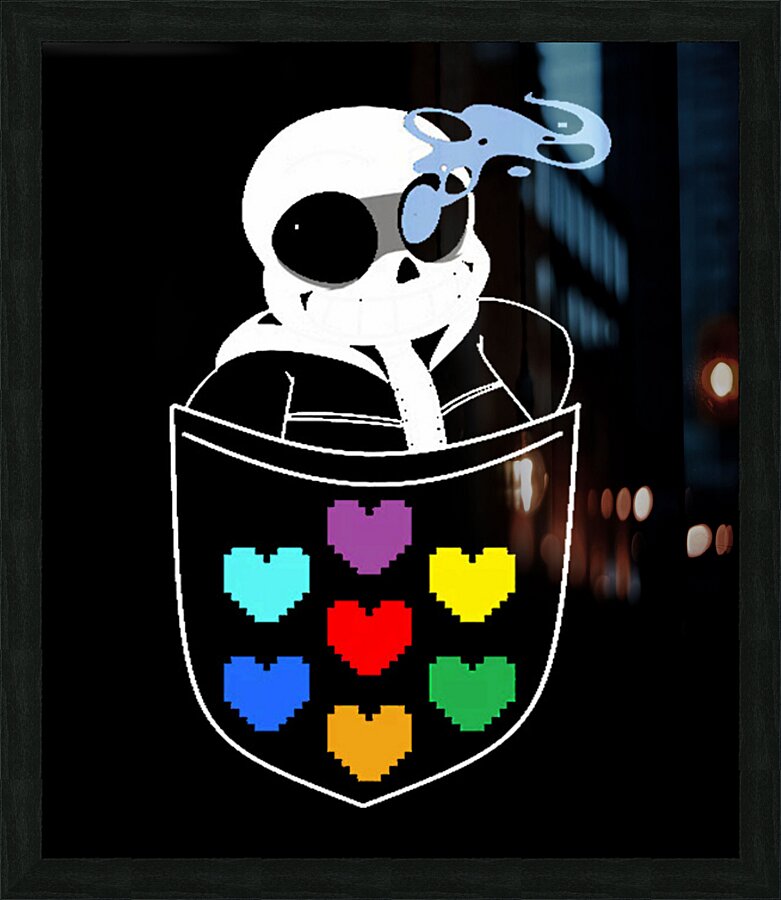 Undertale 55 Picture Frame print