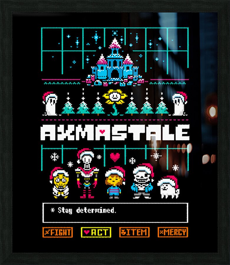 Undertale 58 Picture Frame print
