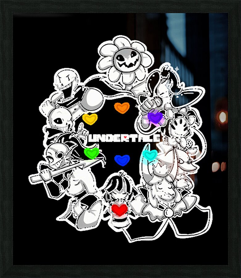 Undertale 1 Picture Frame print
