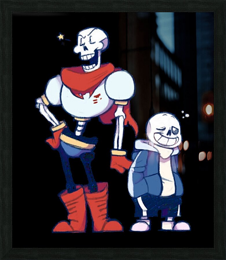 Undertale 3 Picture Frame print