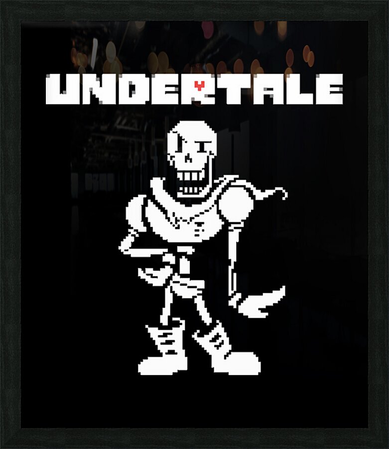 Undertale 6 Picture Frame print