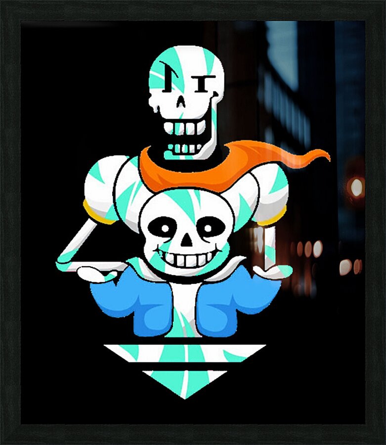 Undertale 9 Picture Frame print
