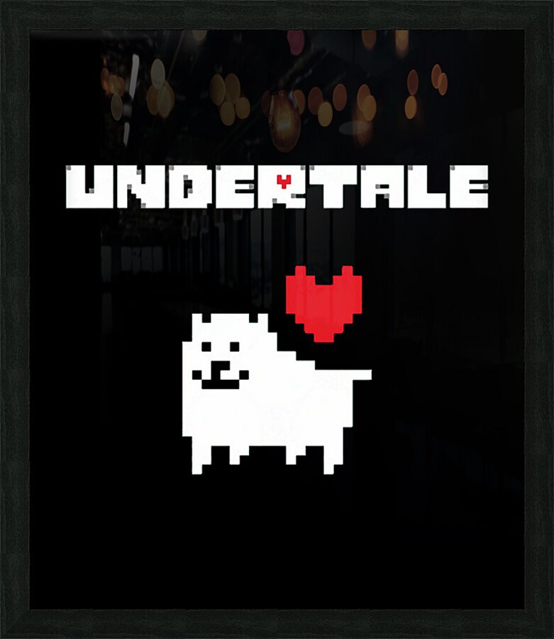 Undertale 11 Picture Frame print