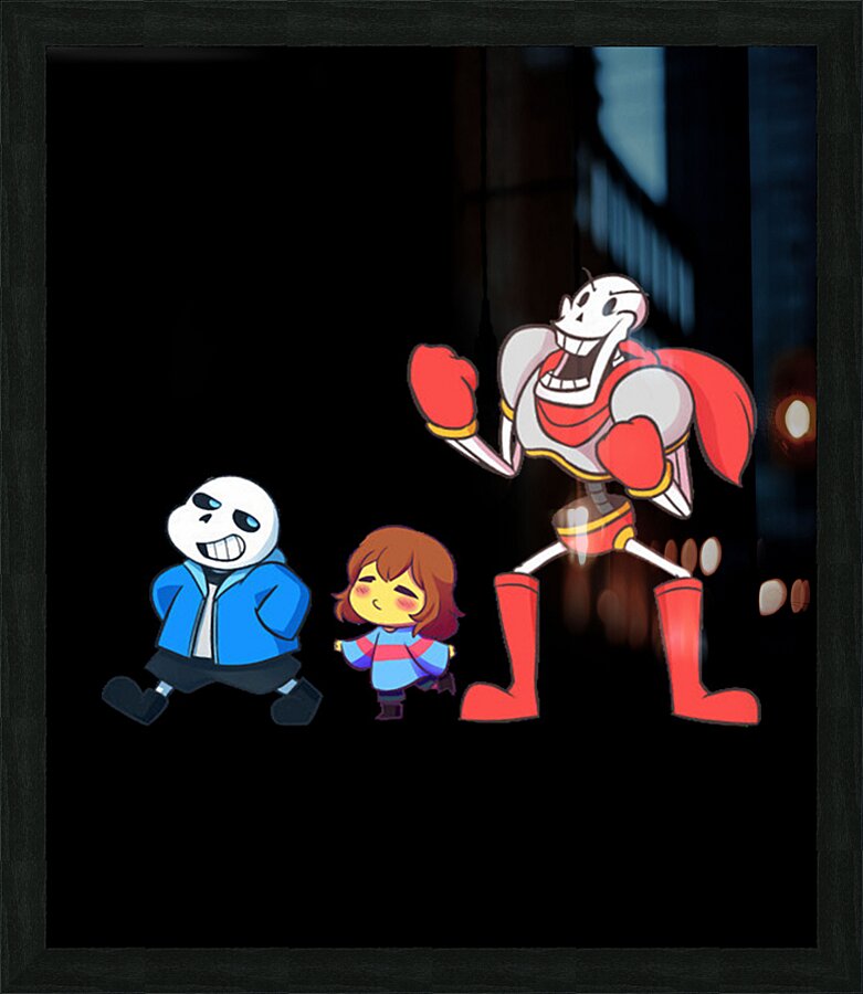 Undertale 12 Picture Frame print