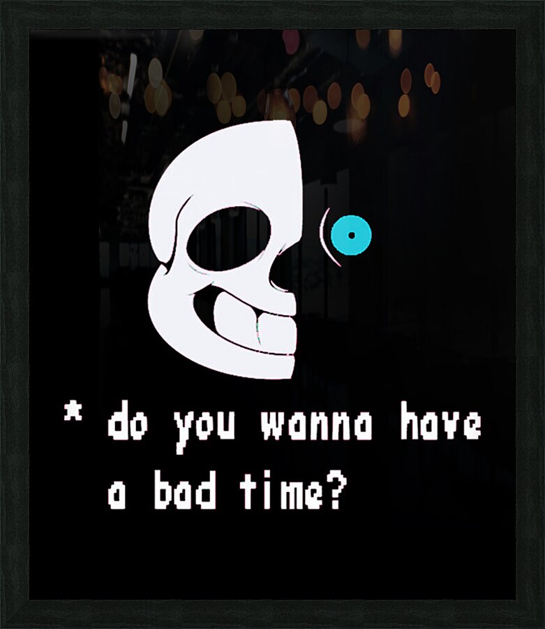 Undertale 13 Picture Frame print