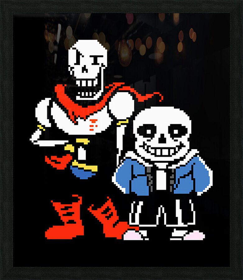 Undertale 14 Picture Frame print
