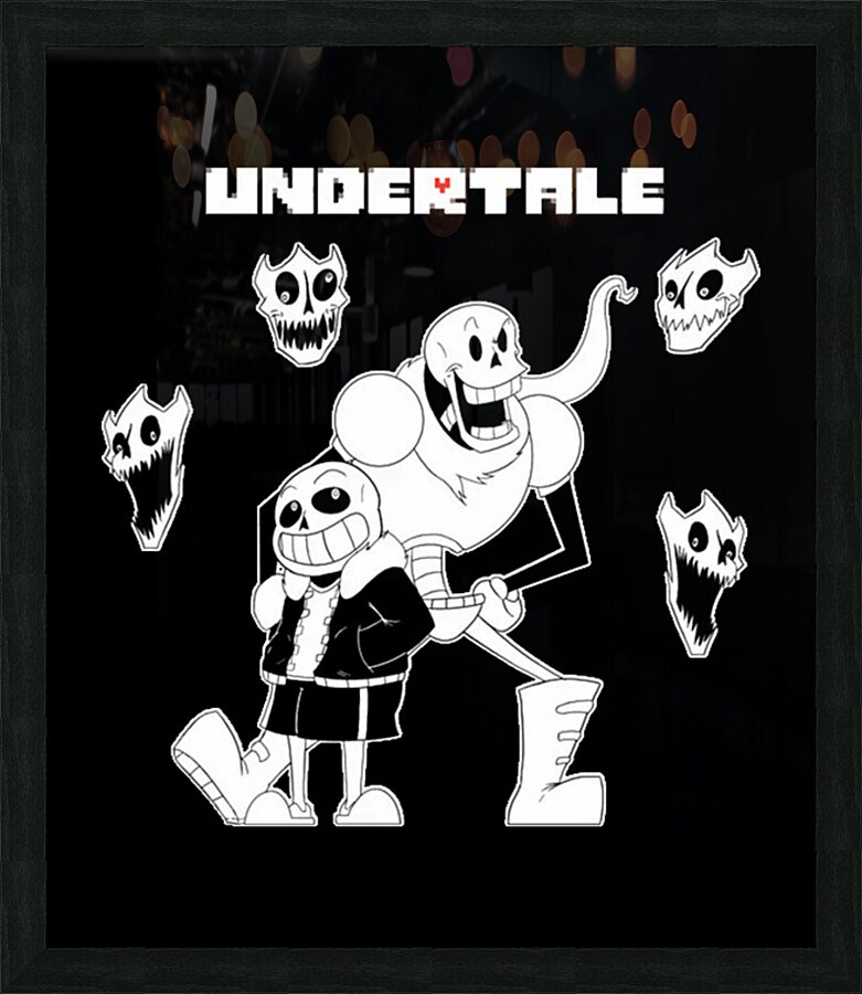 Undertale 18 Picture Frame print
