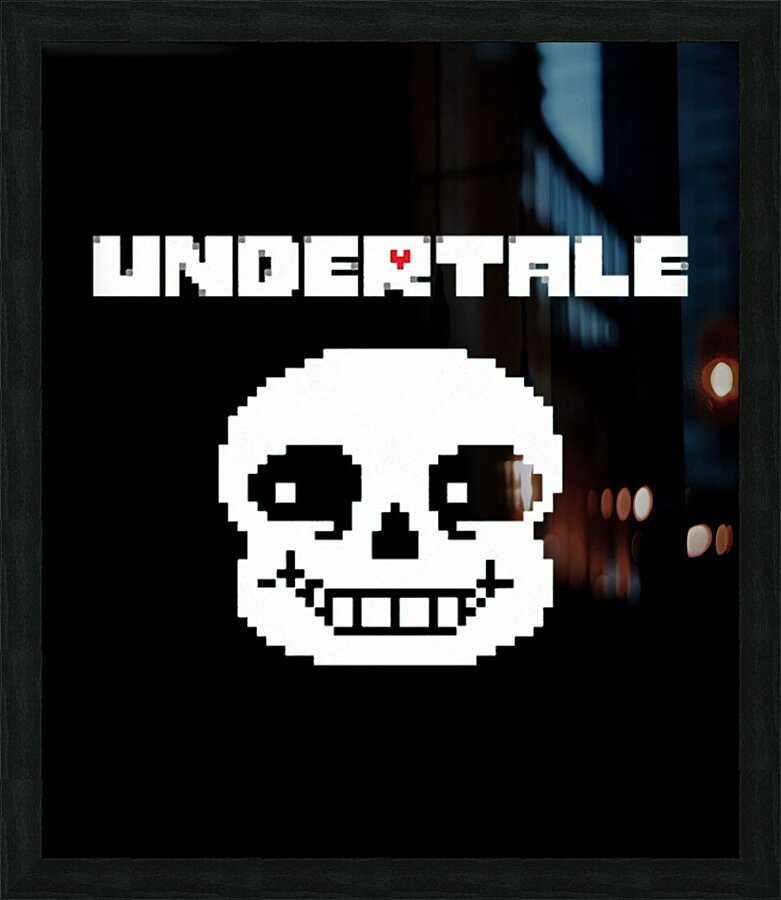 Undertale 24 Picture Frame print