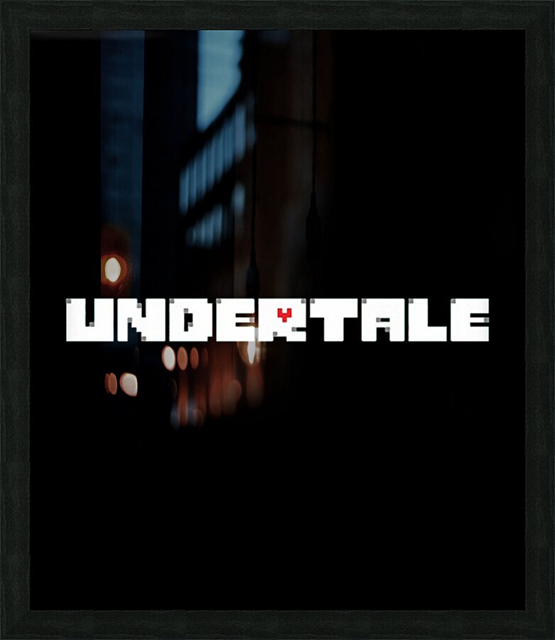 Undertale 27 Picture Frame print