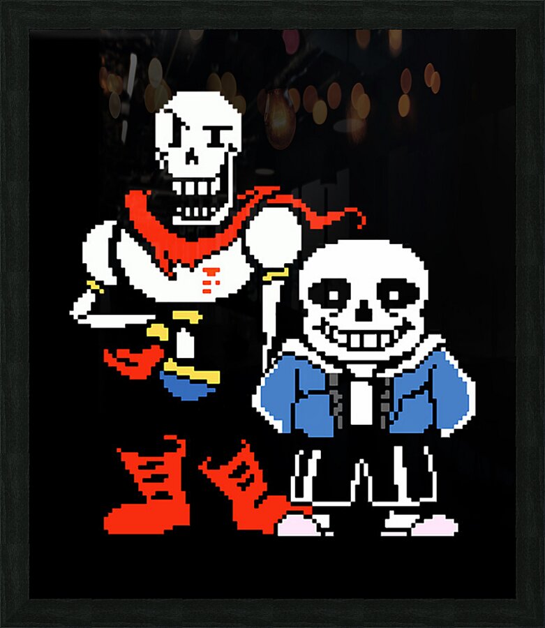Undertale 28 Picture Frame print