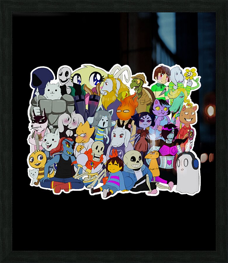 Undertale 30 Picture Frame print
