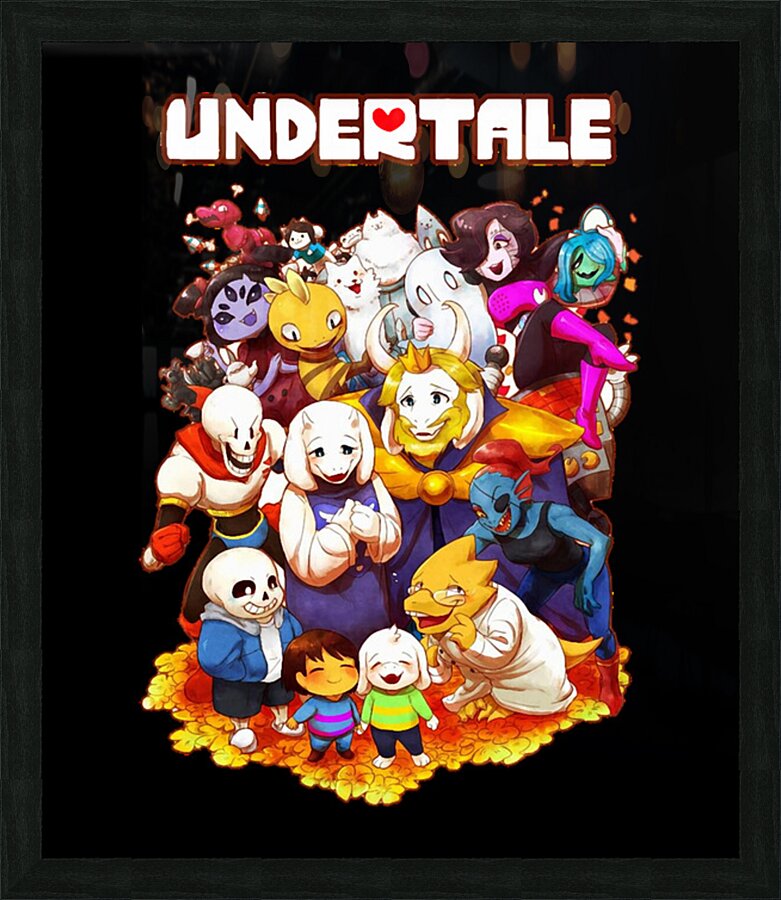 Undertale 32 Picture Frame print