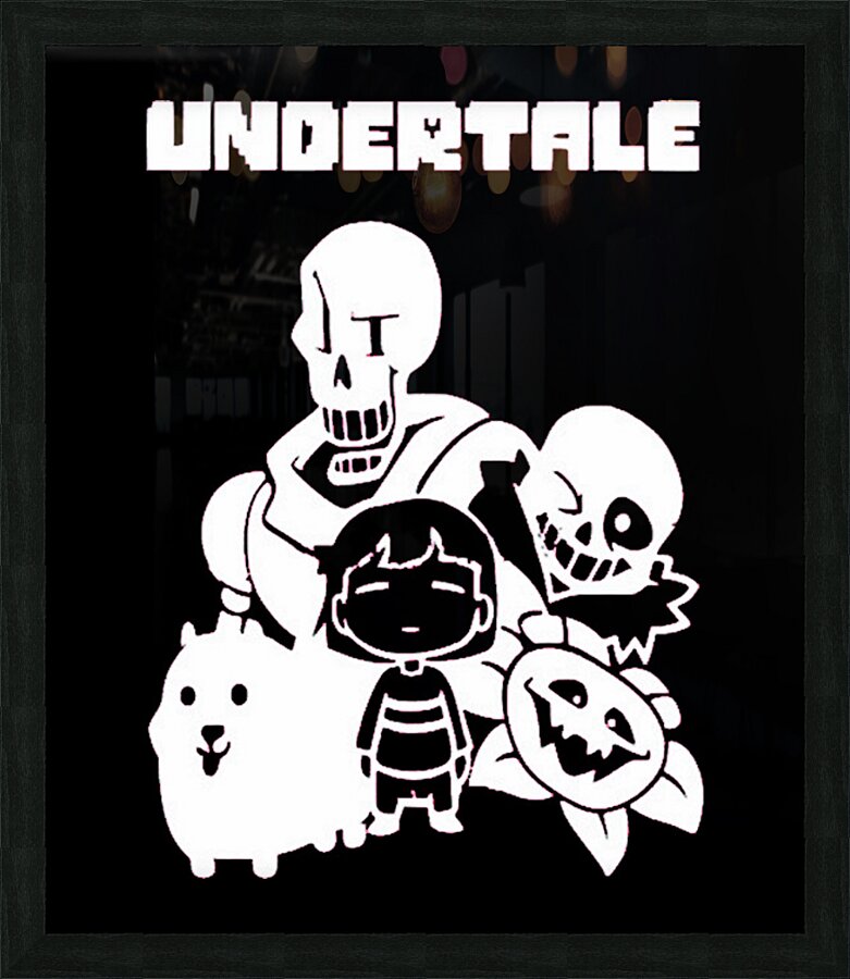 Undertale 35 Picture Frame print