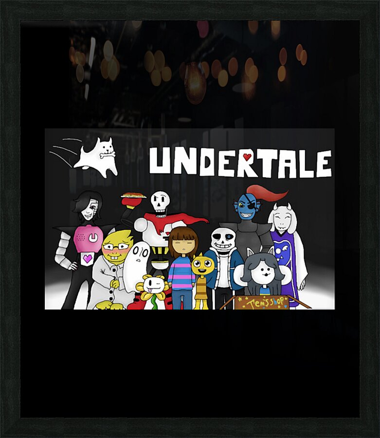 Undertale 37 Picture Frame print
