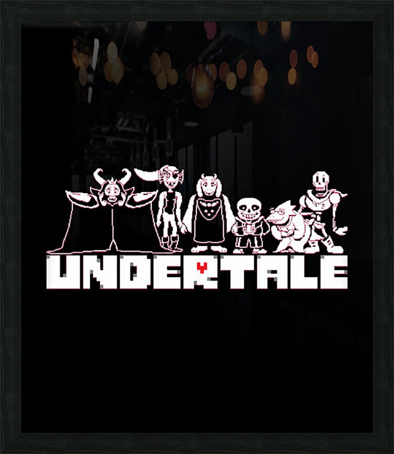 Undertale 38 Picture Frame print