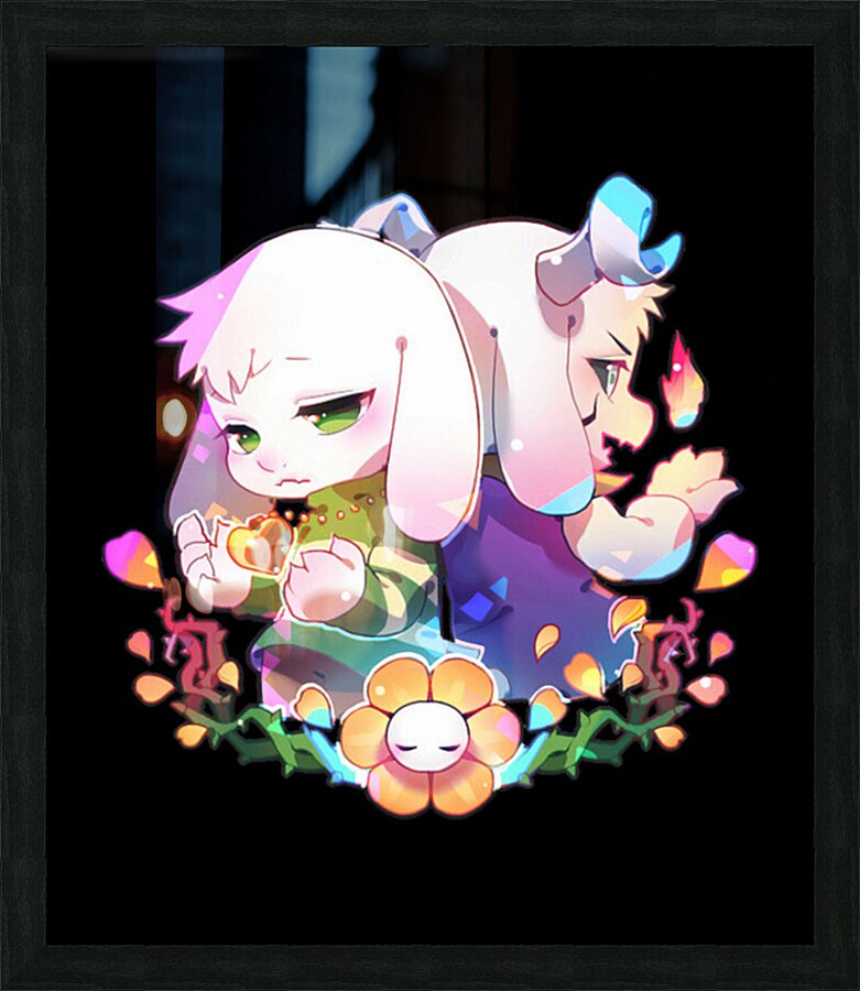 Undertale 40 Picture Frame print