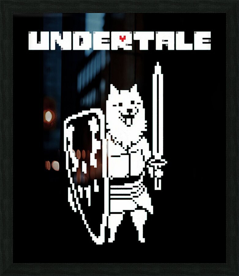 Undertale 42 Picture Frame print