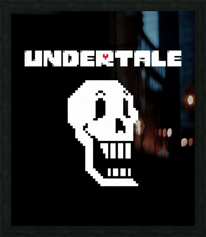 Undertale 45 Picture Frame print