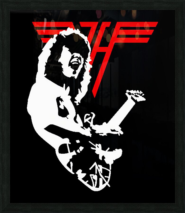 Van Halen 1 Picture Frame print