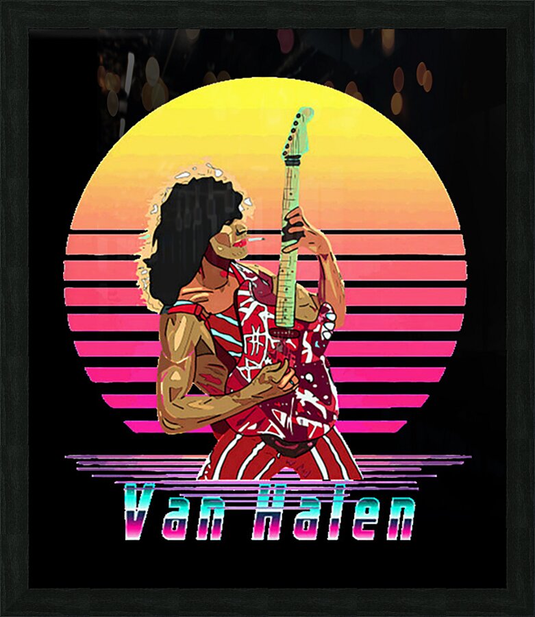 Van Halen 2 Picture Frame print