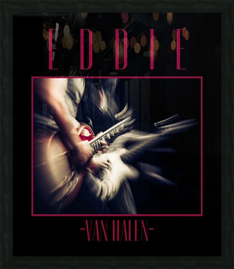 Van Halen 11 Picture Frame print