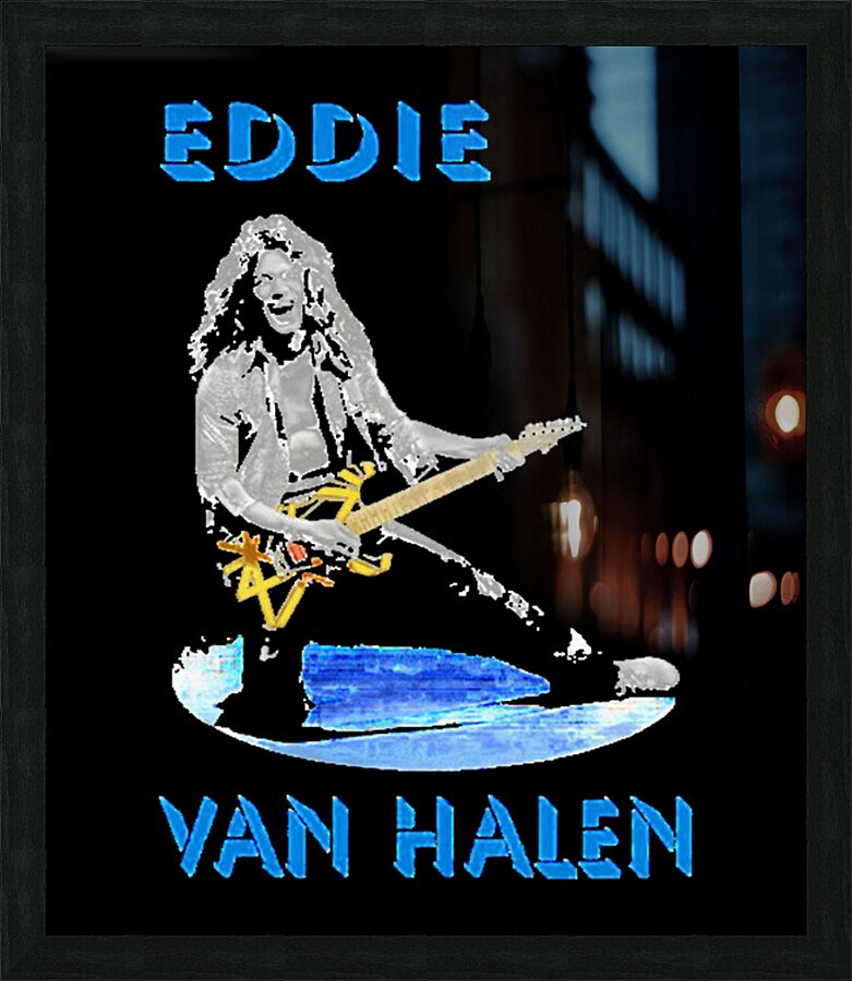Van Halen 13 Picture Frame print