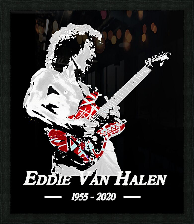 Van Halen 15 Picture Frame print