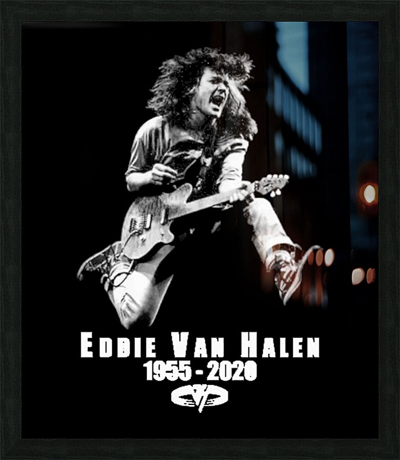 Van Halen 18 Picture Frame print