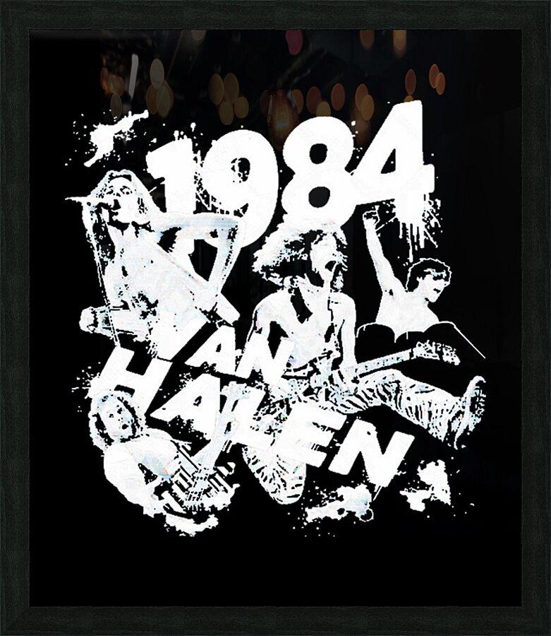 Van Halen 22 Picture Frame print