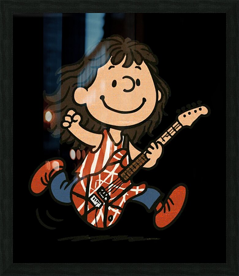 Van Halen 24 Picture Frame print