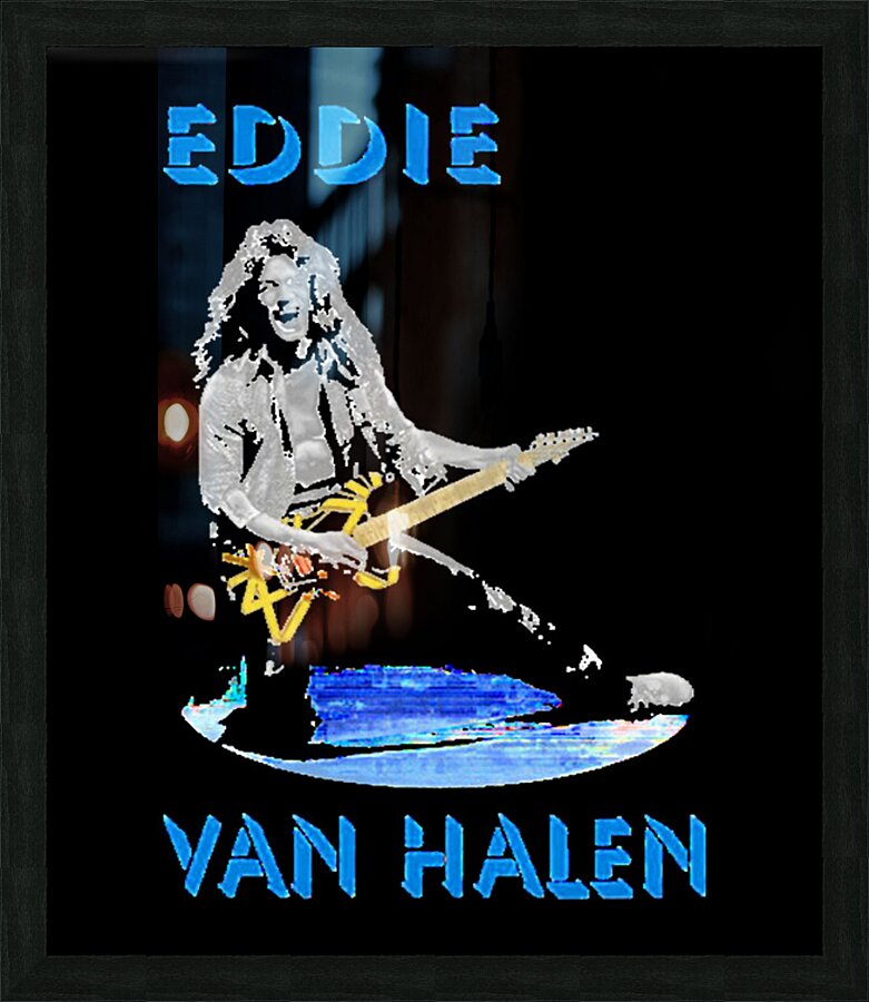 Van Halen 33 Picture Frame print