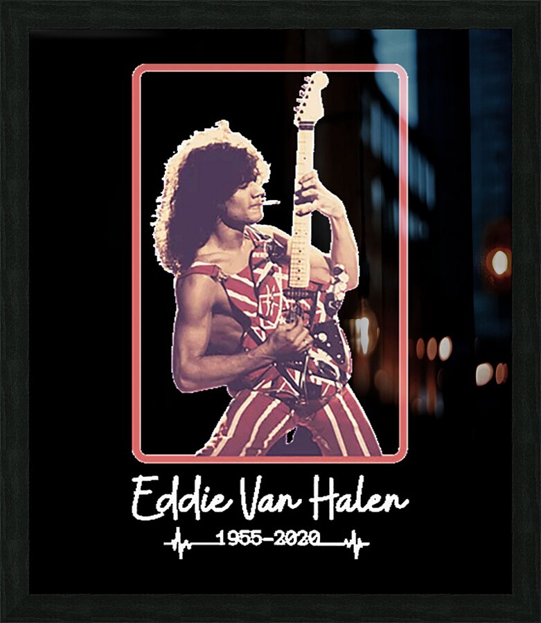 Van Halen 36 Picture Frame print