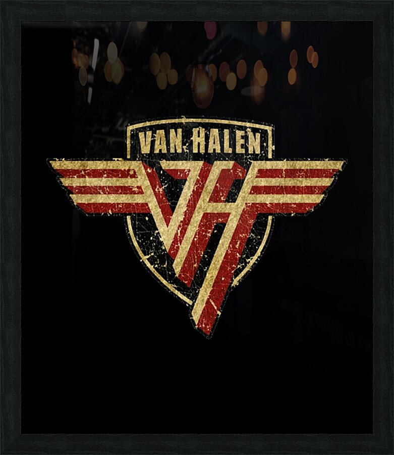 Van Halen 38 Picture Frame print