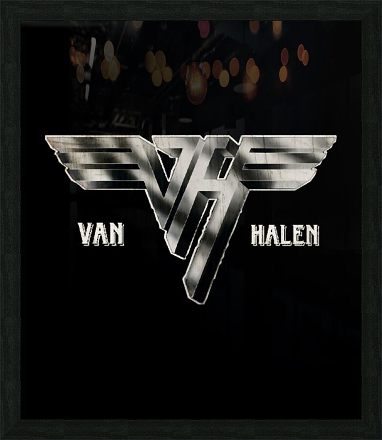 Van Halen 45 Picture Frame print