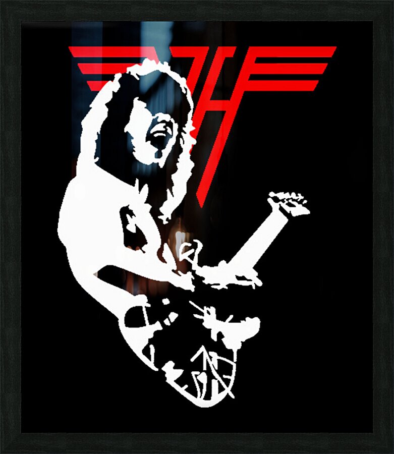 Van Halen 54 Picture Frame print