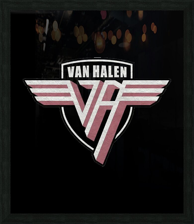 Van Halen 58 Picture Frame print