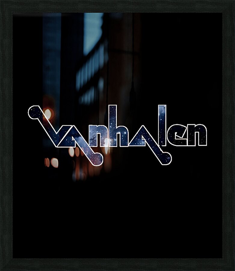 Van Halen 59 Picture Frame print