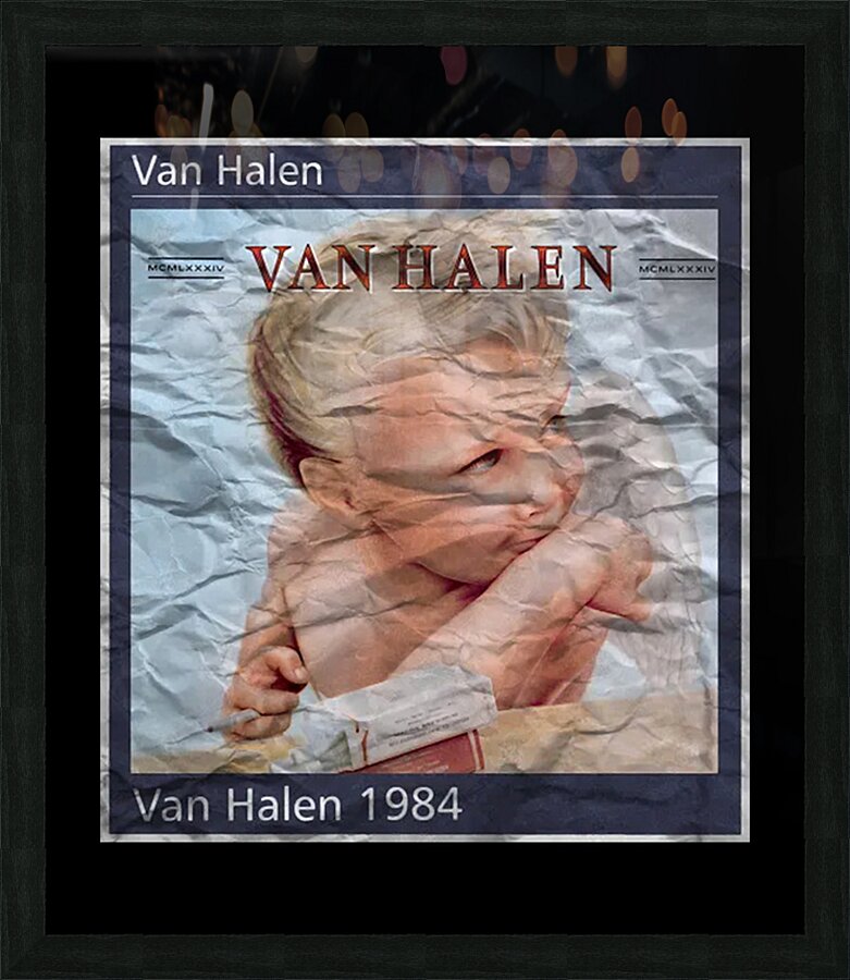 Van Halen 60 Picture Frame print