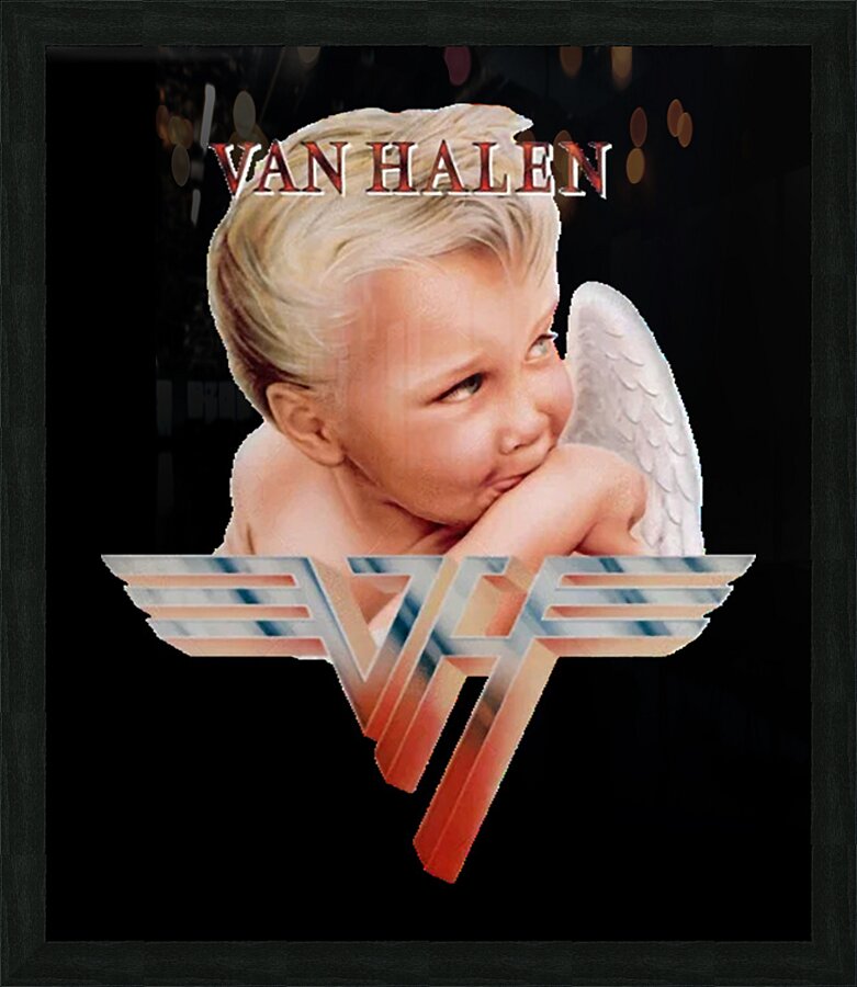 Van Halen 44 Picture Frame print