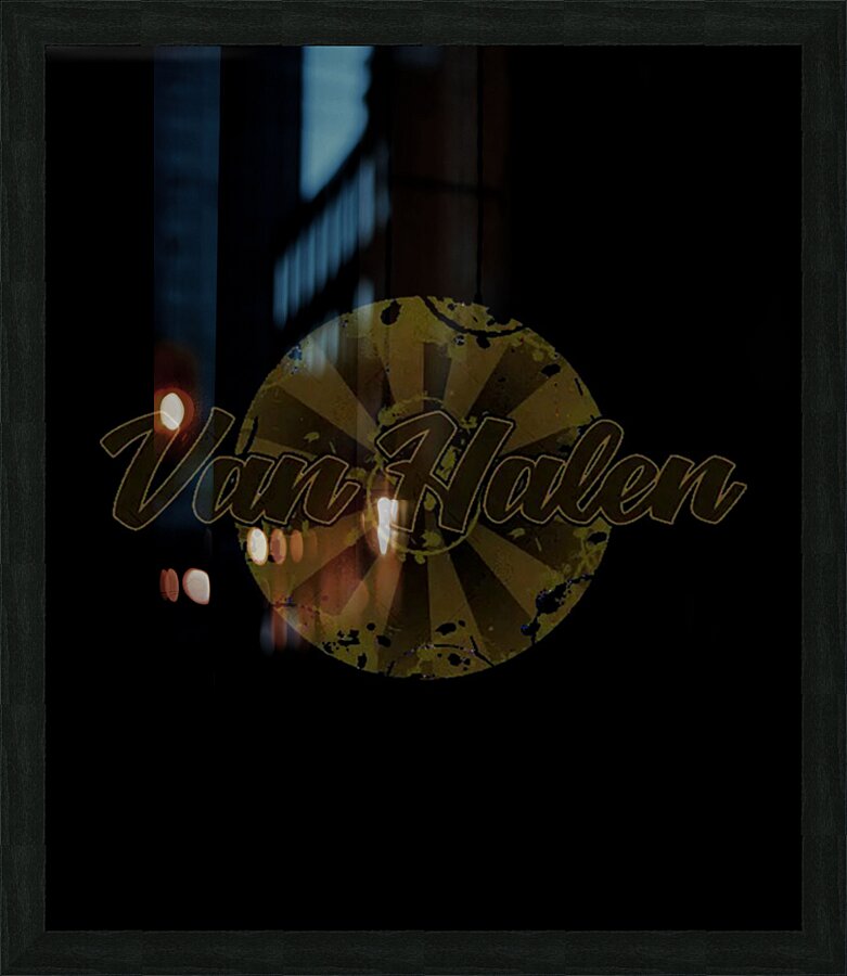 Van Halen 46 Picture Frame print