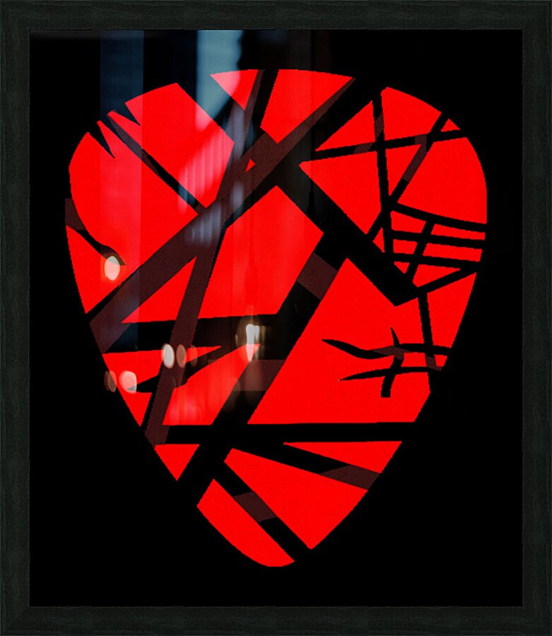 Van Halen 56 Picture Frame print