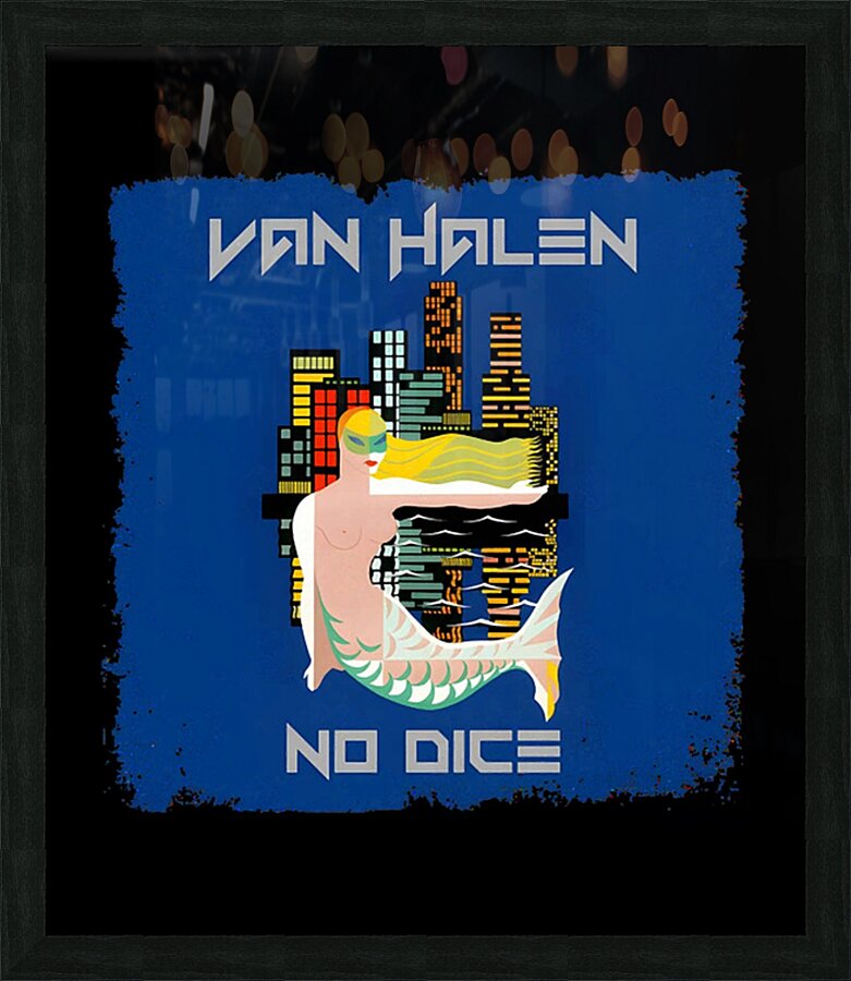 Van Halen 57 Picture Frame print