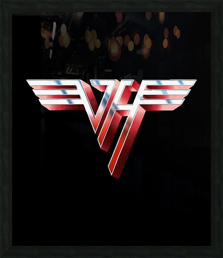 Van Halen 32 Picture Frame print