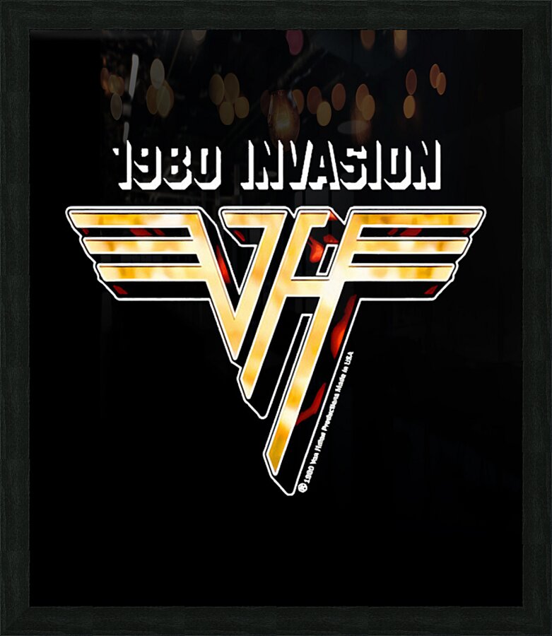 Van Halen 7 Picture Frame print