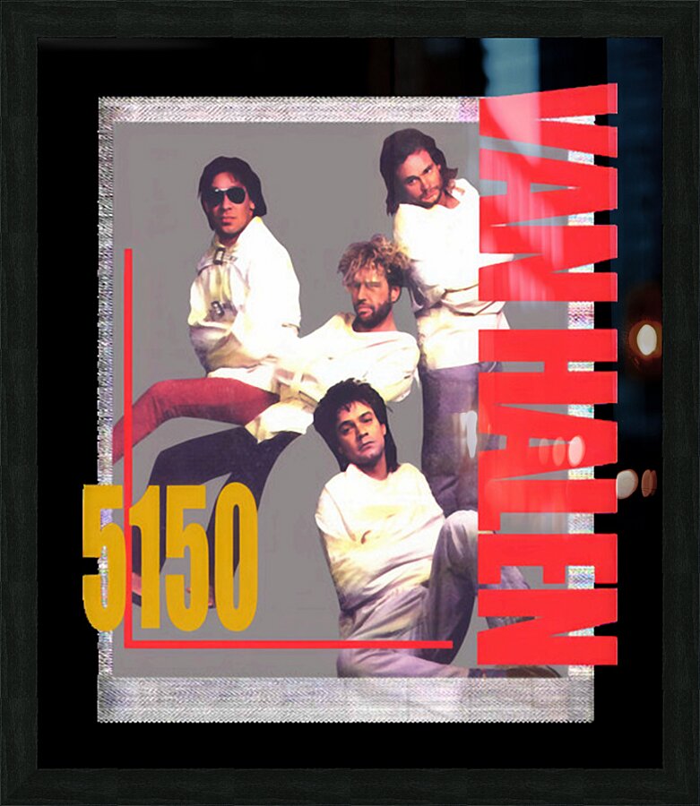 Van Halen 11 Picture Frame print
