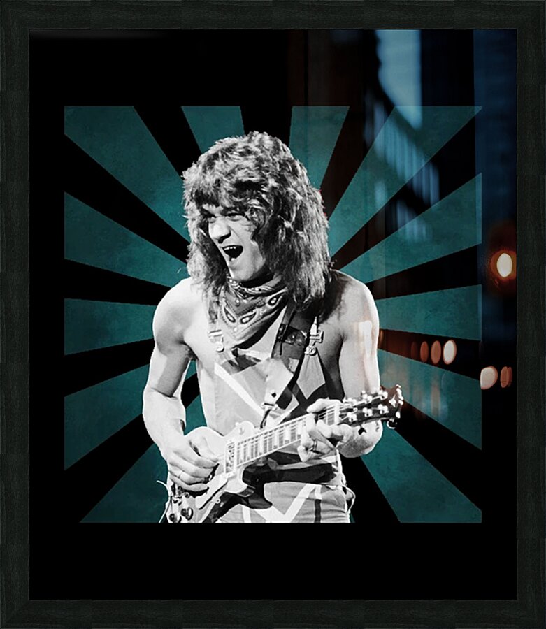 Van Halen 20 Picture Frame print