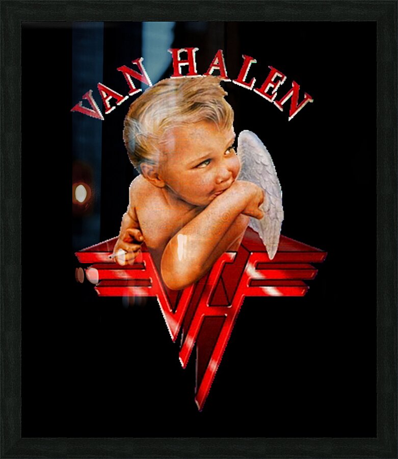 Van Halen 21 Picture Frame print