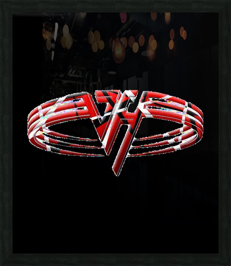 Van Halen 27 Picture Frame print